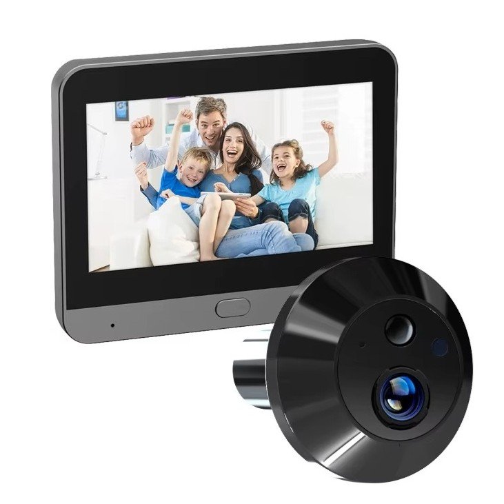 Digital Door Viewer with Wi-Fi Camera and 4.3" HD Display PD10-B