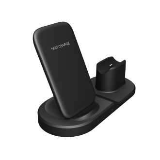 3-in-1 WiFi camera in a 15W multifunctional wireless charger for iPhone and AirPods