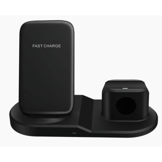 3-in-1 WiFi camera in a 15W multifunctional wireless charger for iPhone and AirPods