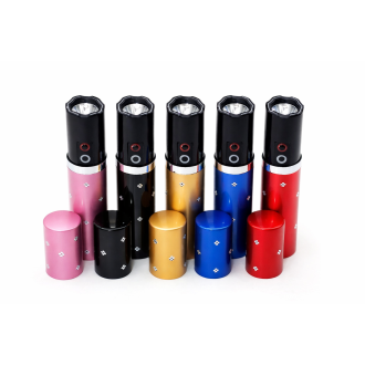 Women”s stun gun in the shape of a lipstick