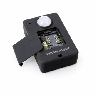 GSM eavesdropper with PIR sensor and motion detection