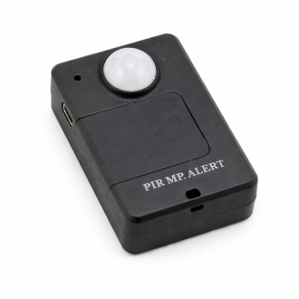 GSM eavesdropper with PIR sensor and motion detection