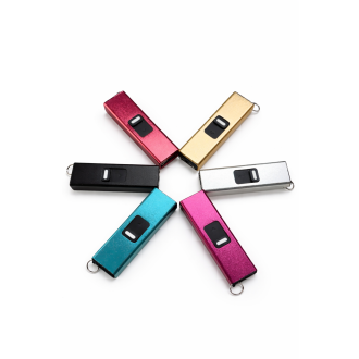 Mini electric stun gun with LED light