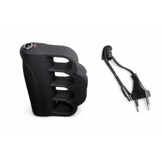 Boxer-shaped stun gun with flashlight 008