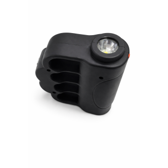 Boxer-shaped stun gun with flashlight 008