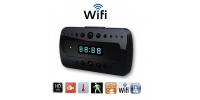 Wi-Fi alarm clock with Full HD 1080P camera, motion detection and night vision