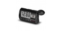 Spy alarm clock with motion detection