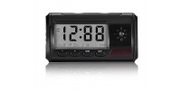 Spy alarm clock with motion detection