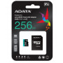 256 GB Micro SD memory card ADATA + DS Adapter , Class 10