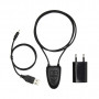 Improved bluetooth model in black with spy handset + external microphone